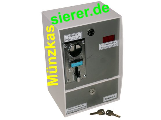 Waschmaschine Münzautomat Münzkassierer mit 0,50€ , 1€ , 2€ Münzeinwurf MKS255 MKS255 (25)